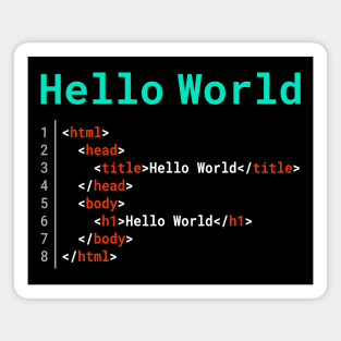 Hello World | HTML Magnet